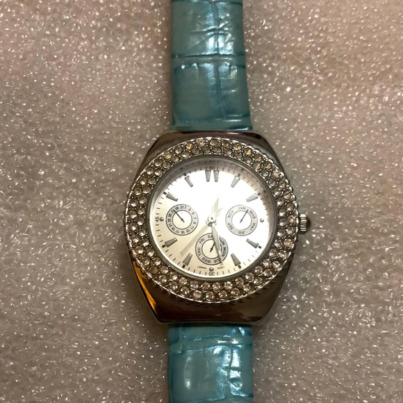 VINTAGE DAVIDOFF COOL WATER Crystal Chronograph Watches-2 - Picture 5 of 11